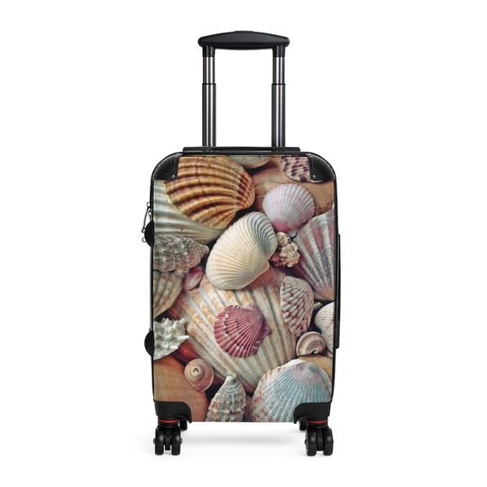 Discover Seashell Design Cabin Suitcase