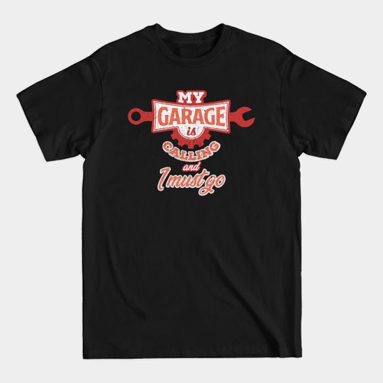 Discover funny wrench jaw spanner beer car mechanic gift - Mechanic - T-Shirt