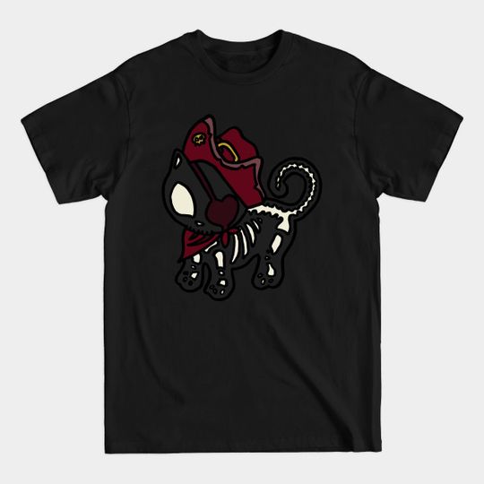 Discover Pirate Bone Kitty - Pirate Cat - T-Shirt