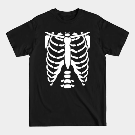 Discover SKELETON Halloween Costume Rib cage Anatomy - Skeleton Halloween Costume Rib Cage Ana - T-Shirt