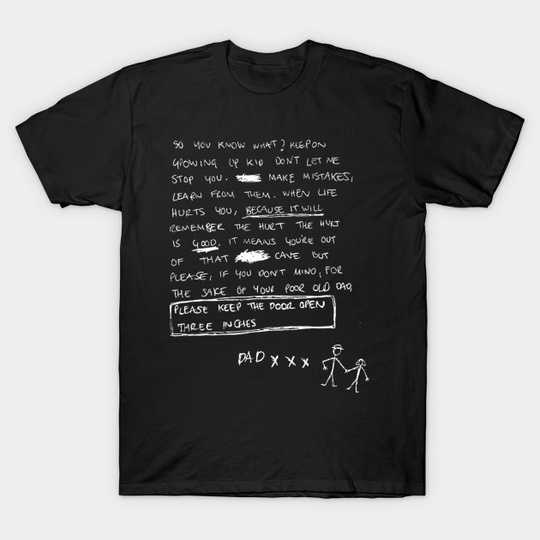 Discover Hopper’s Letter - Stranger Things - T-Shirt