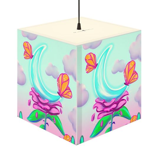 Discover Moon Lamp, Light Cube Lamp, Flower Lamp, Cute Moon Lamp, Moon Light Cube Lamp