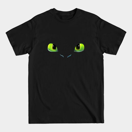 Discover Toothless Dragon Eyes - Toothless - T-Shirt