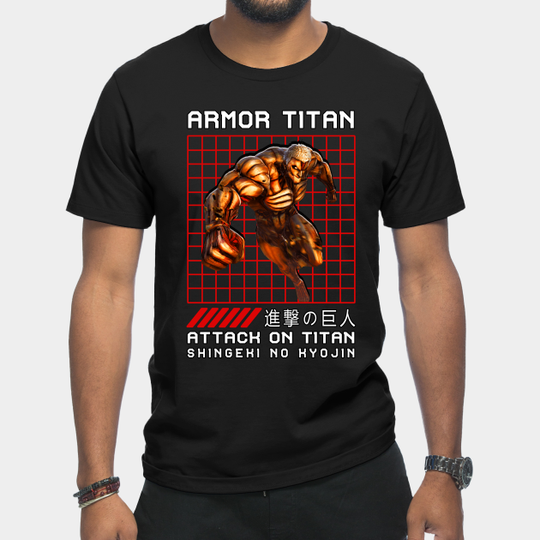 Discover ATTACK TITAN - Attack On Titan - T-Shirt