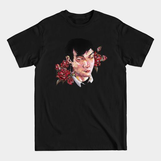Discover Frank Iero Roses Portrait - Frank Iero - T-Shirt