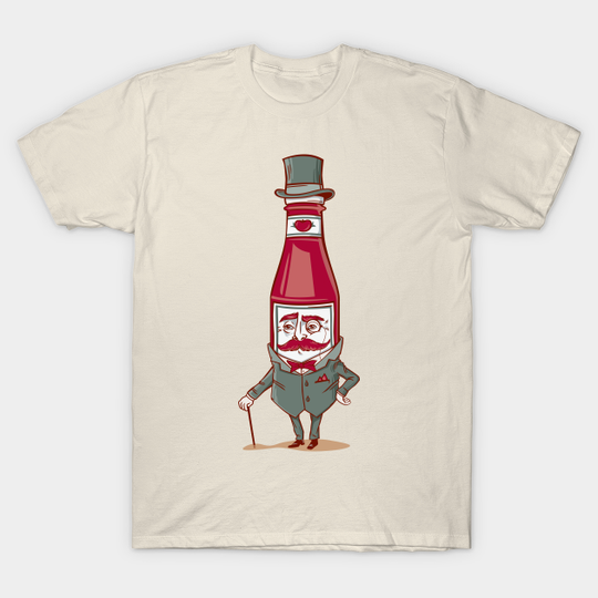 Discover Sir Fancy Ketchup - Ketchup - T-Shirt