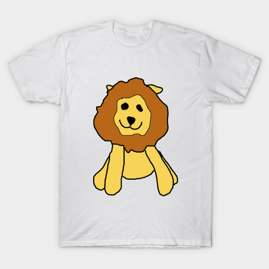 Discover Friendly Lion - Toy Lion - T-Shirt