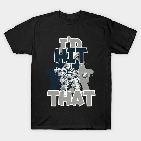 Discover Baseball Player Astronaut T-Shirt - Dreaming Big in Space
