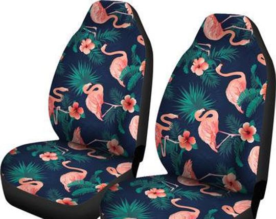 Discover Flamingo Car Seat Covers
