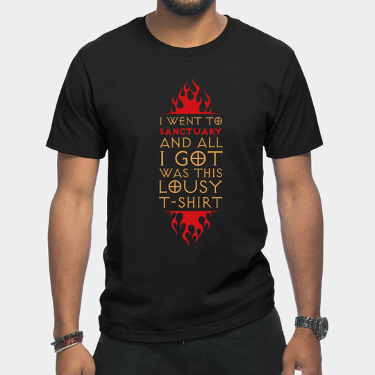 Discover I went to Sanctuary - Diablo - T-Shirt