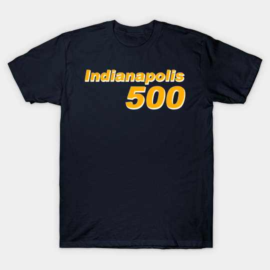 Discover Flo-Jo 500 Navy Indianapolis 500 T-Shirt