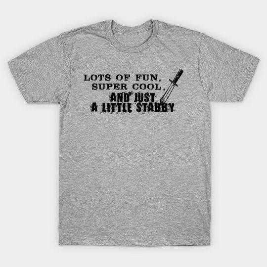 Discover Cool & Stabby (Light Clothing) - Podcast Merch - T-Shirt