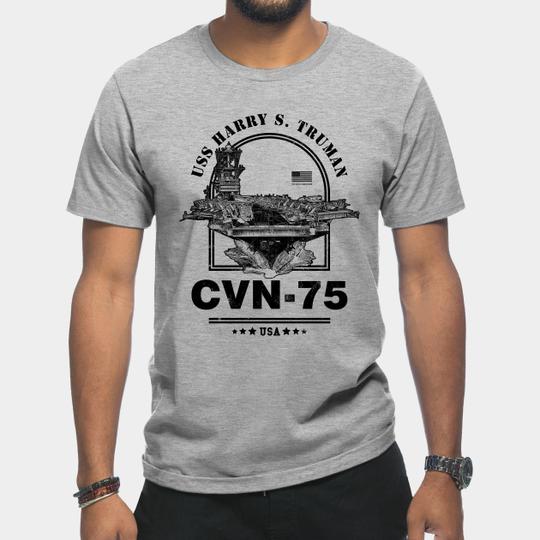 Discover CVN-75 USS Harry S. Truman - Aircraft Carriers - T-Shirt