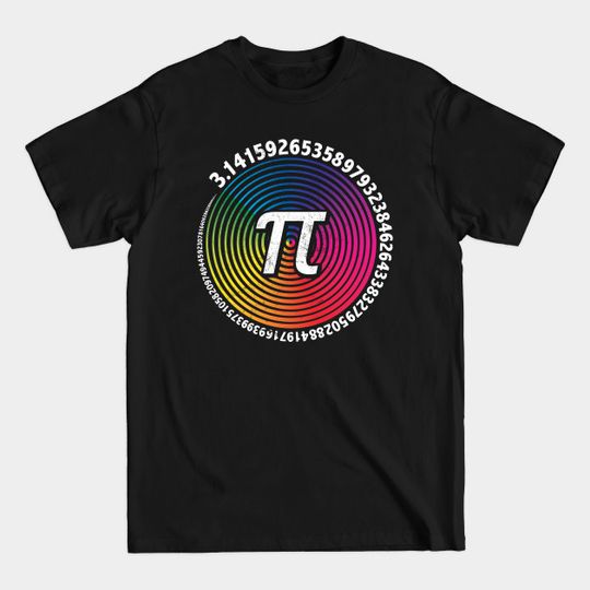 Discover 3.14 Pi Hypnosis Wheel - Science and Math Gift T-Shirt