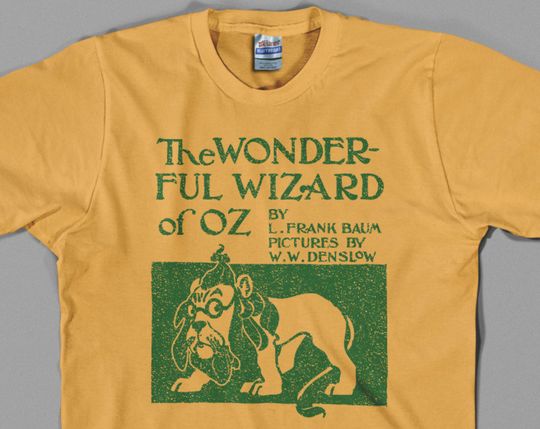 Discover Wizard of Oz 'Original Book Cover' T Shirt /The Wizard of OZ T-Shirt