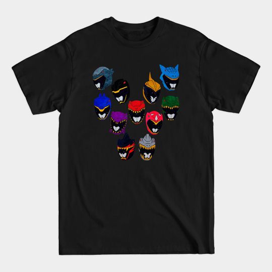 Discover Fully Charged - Power Rangers - T-Shirt