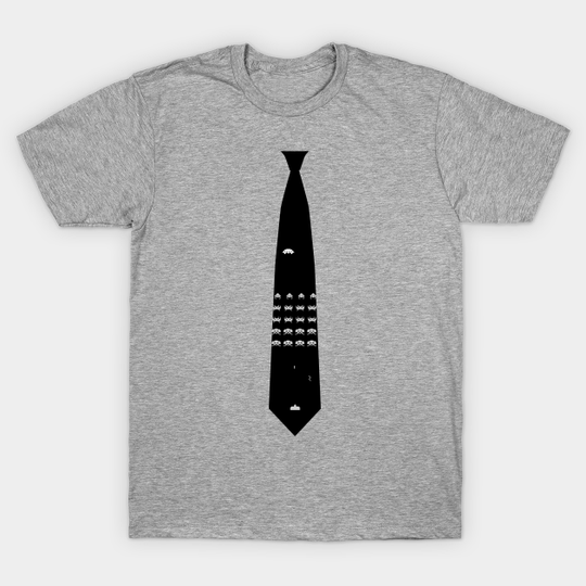 Discover Tie invaders - Tie - T-Shirt