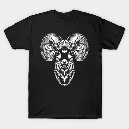 Discover White Goat - Goat - T-Shirt