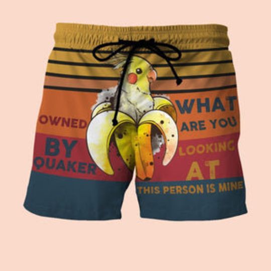 Discover Owned By Quaker Funny Beach Shorts For Men