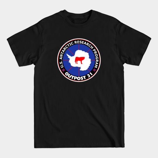 Discover U.S. Outpost 31 Research Installation - Antarctica - T-Shirt