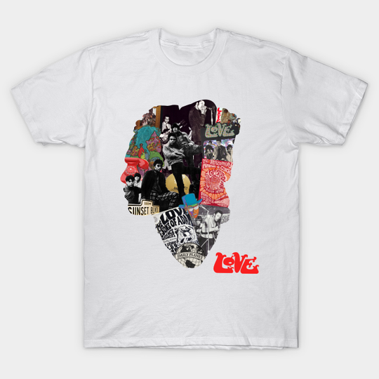 Discover Love Forever Changes Collage - Arthur Lee Love Band - T-Shirt