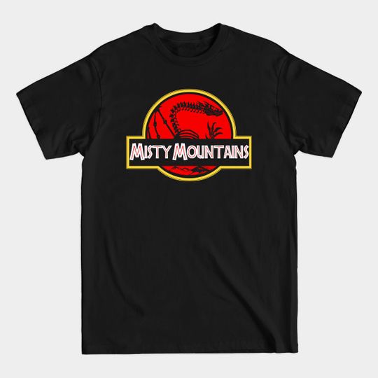 Discover Misty Mountains - Fantasy - T-Shirt