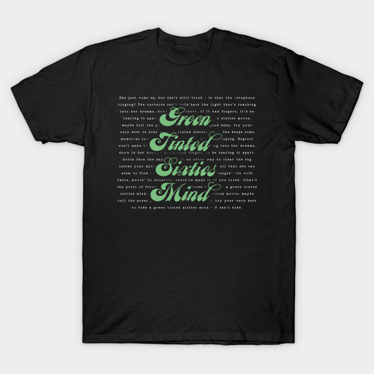 Discover Green Tinted Sixties Mind - Mr Big - Mr Big - T-Shirt