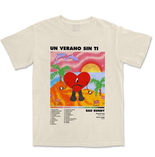 Discover Un Verano Sin Ti Bad Bunny T-Shirt