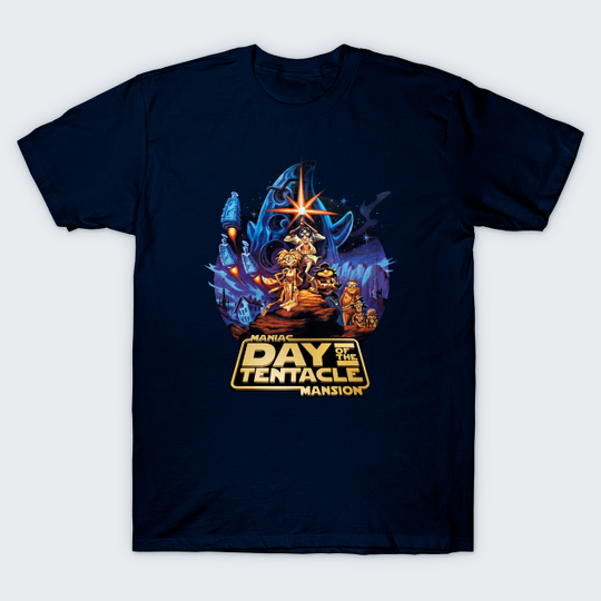 Discover Day of the Tentacle - Peter Chan's mashup - Day Of The Tentacle - T-Shirt