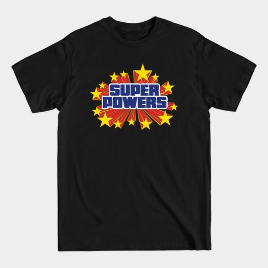 Discover Super Powers - Dc Comics - T-Shirt