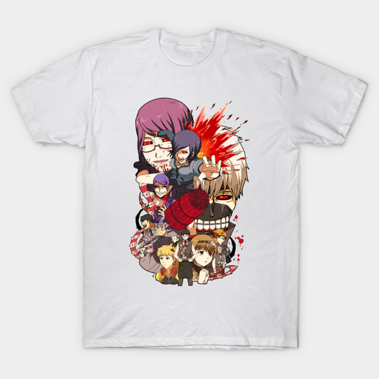 Discover Tokyo Ghoul Medley - Tokyo Ghoul - T-Shirt