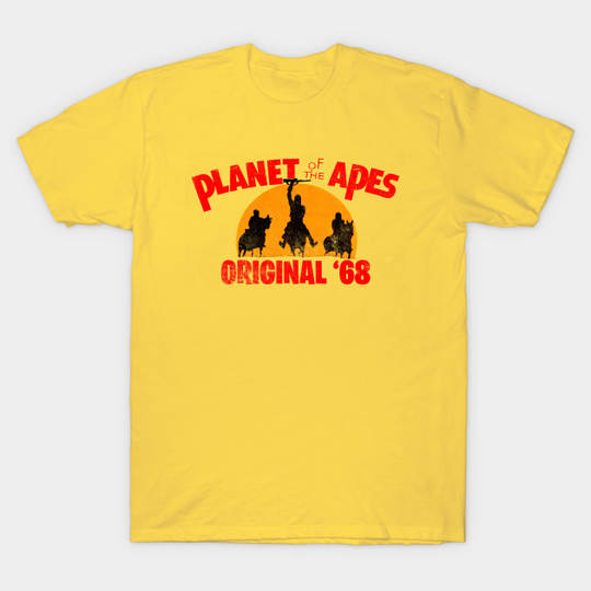Discover Planet of the Apes Original 1968 Movie, distressed - Planet Of The Apes - T-Shirt