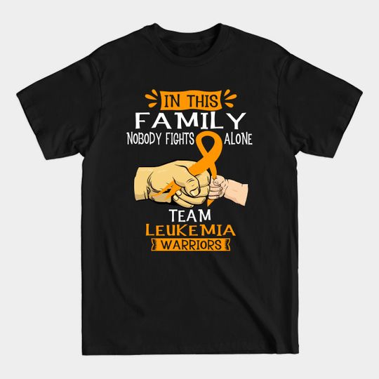Discover Team Leukemia Warrior Support T-Shirt