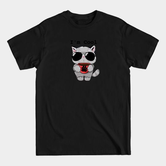 Discover Cat Wearing Sunglasses - Cat Wearing Sunglasses - T-Shirt