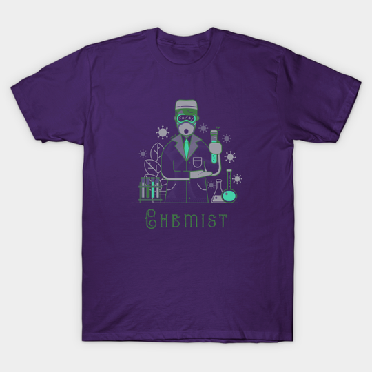 Discover Chemistry's An Art Too. The Official Release Design That Makes You King. Cook, Bake, Brew, It's All About Science! - Chemistry - T-Shirt