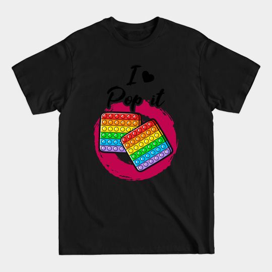 Discover Fidget Popper Design for Kids Popping Pop It - Fidget Toy - T-Shirt