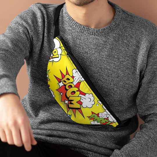 Discover Comic Book Fanny Pack