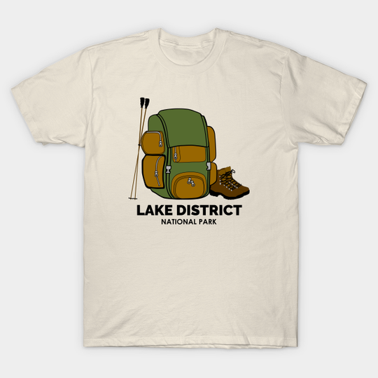 Discover Lake District National Park Backpack - Lake District - T-Shirt