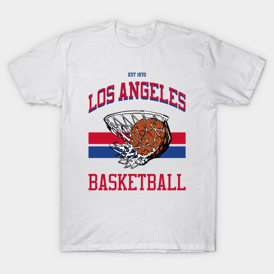 Discover Varsity Style Los Angeles Basketball - La Clippers - T-Shirt