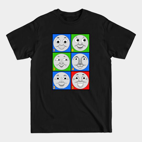Discover The Original Steam Team (Numbered) - Thomas And Friends - T-Shirt