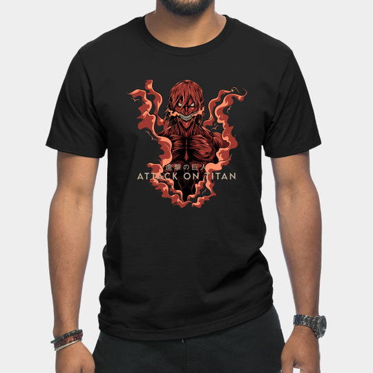 Discover Founding Titan Menace - Attack On Titan - T-Shirt