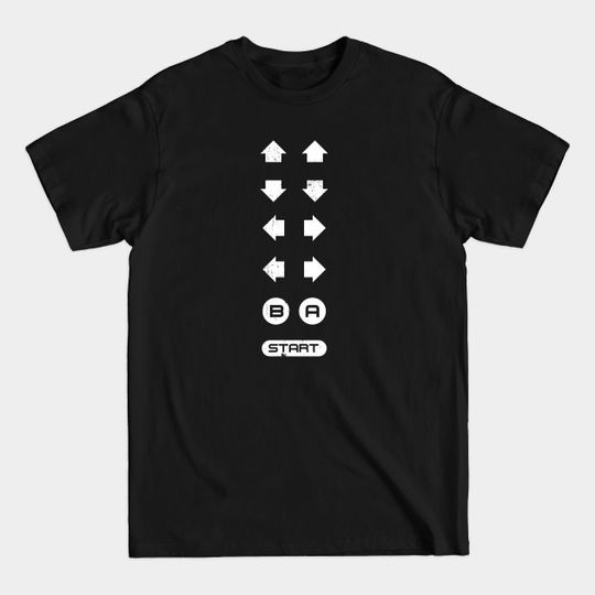 Discover Contra Code - Konami Code - T-Shirt