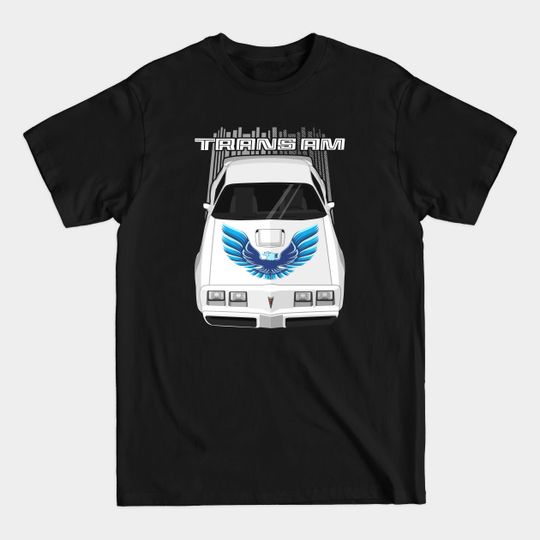Discover Firebird Trans Am 79-81 - white and blue - Pheonix - T-Shirt