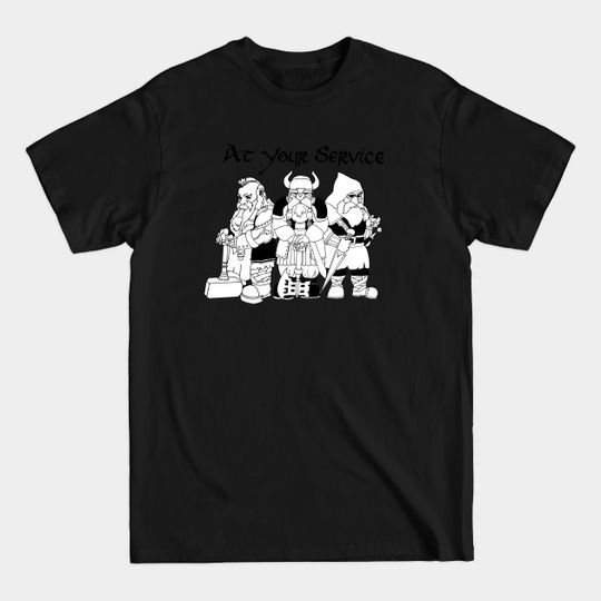 Discover Dwarves At Your Service - Dwarves - T-Shirt