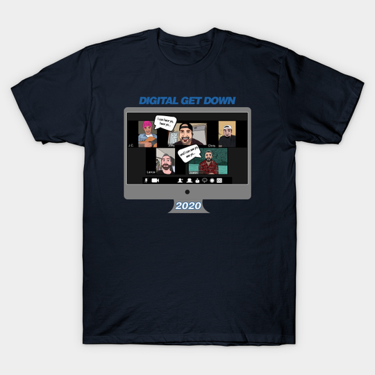 Discover Digital Zoom Meeting Design T-Shirt