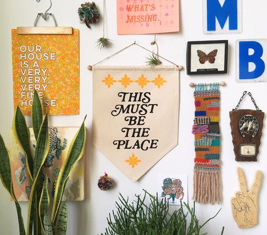 Discover This Must Be the Place- Wall Banner
