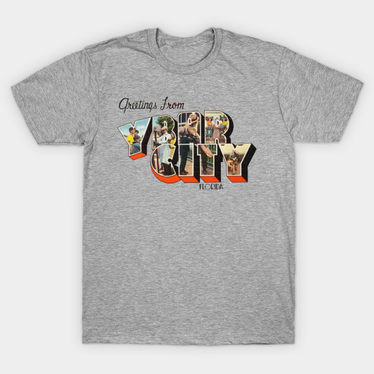 Discover Greetings from Ybor City Florida - Ybor City Florida - T-Shirt