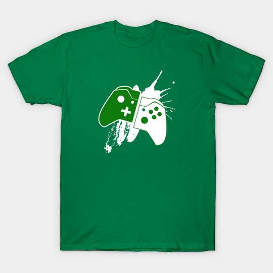 Discover Xbox Control Paint Splash - Xbox - T-Shirt