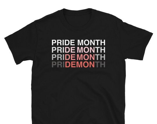 Discover Pride Month Pride Month Pride Month Demon T-Shirt