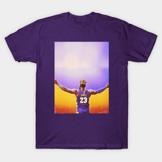 Discover LeBron James KIng James 23 - Lebron James King - T-Shirt